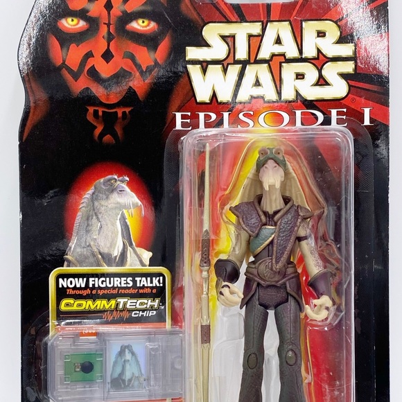 Star Wars Episode I Captain Tarpals With Electropole Figure - Picture 1 of 11